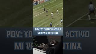 POV cuando activo mi VPN Argentina vpn gaming gameplay shorts [upl. by Ellener749]