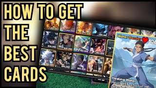 How to Get THE BEST CARDS in Anime Card Battle [upl. by Ingra33]