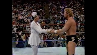 Ted DiBiase in action Wrestling Challenge March 31st 1991 [upl. by Yokum]