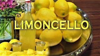 Limoncello Homemade Italian Lemon Liqueur [upl. by Indnahc913]