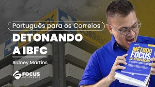 Português para os Correios  Detonando a IBFC  Maratona de Questões  Focus Concursos [upl. by Nyret773]