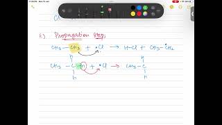 Alkane Aslevel Complete lecture Theory  Reactions freeradicalmechanism substitutionreaction [upl. by Asit]