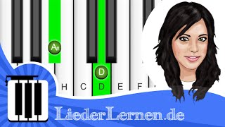 Silbermond  Krieger des Lichts  Klavier lernen  Musiknoten  Akkorde [upl. by Ardeed221]