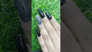 Stamping nail art design trending nails easynailartdesignsforbeginners viralvideo youtube diy [upl. by Trinity]