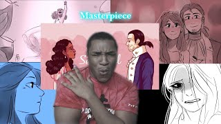 Satisfied  Hamilton Animatic REACTION [upl. by Sky]