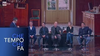 Il cast de quotIl commissario Montalbanoquot presenta i nuovi episodi  Che tempo che fa 10022019 [upl. by Llerraj]