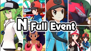 Pokémon Masters Ex  Hilbert Finally found N N Story Event amp Sync Pair HQ [upl. by Dole661]