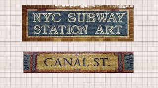 Empress Voyage Bing Lee Canal St NYC Subway Station Art [upl. by Peppard]