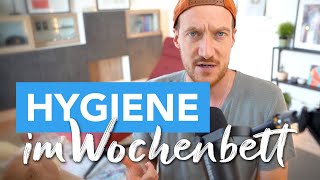 Hygiene für den Genitalbereich im Wochenbett l Tampon oder Binde Wanne oder Dusche I Geburt I [upl. by Buseck135]