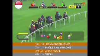 20240120  Race 1 Singapore Kranji Horse Racing Highlights  Pace88 Horse [upl. by Maison588]