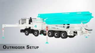 EVERDIGM concrete pump 50cx5 [upl. by Neersan]