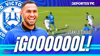 ¡Gol de Danilo Tobías Victoria se impone en La Ceiba ante Olancho FC a los 28 minutos [upl. by Eselahs]