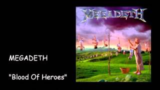 MEGADETH  Blood Of Heroes  Instrumental Cover [upl. by Ominoreg]