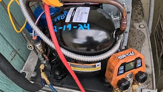 How to replace a refrigeration compressor [upl. by Zoellick585]