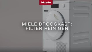 Miele Droogkast Filter reinigen [upl. by Hughie434]