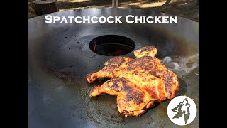 Ganzes Hähnchen grillen  Spatchcock Chicken  Hähnchen gleichmäßig durchbraten [upl. by Enaelem212]