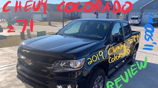 2019 Chevy Colorado z71  REVIEW 11500 miles  Great Truck [upl. by Iana]