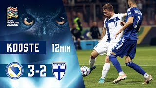 Full Highlights 12 min  BosniaHertsegovina–Suomi 3–2  UEFA Nations League  1462022 [upl. by Kippy]