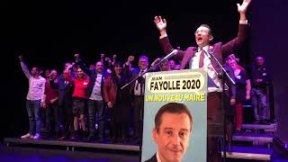 À Fos Jean Fayolle lance quotaux urnesquot [upl. by Soma]