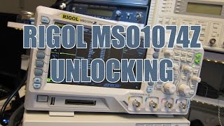 SDG 04 Unlocking Rigol MSO1074Z Options [upl. by Doti]