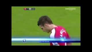 Cesc Fabregas  Solo Goal  Arsenal vs Tottenham [upl. by Llecrup]