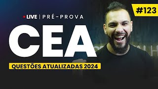 PRÉPROVA CEA  As principais e mais difíceis questões  Eu me banco Educação 123 [upl. by Arlen]