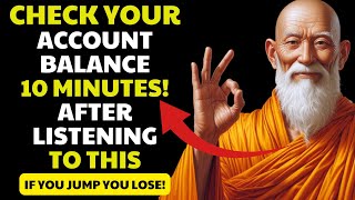 UNEXPECTED MONEY 10 minutes after hearing this check your account immediately  Buddhist teachings [upl. by Janiuszck]