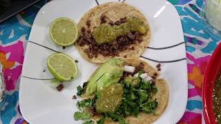 Tacos de carne molida receta rapida [upl. by Maletta871]