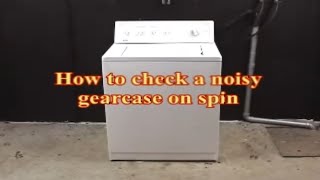 Whirlpool Washing Machine Making Noises  The gearcase or transmission [upl. by Piscatelli712]