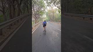 50 Age  Did 300km Cycling🔥 cycling ageisjustanumber parsikhill strava navimumbai shortsviral [upl. by Kalvin921]