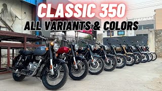 2024 Royal Enfield Classic 350 All Variants amp Colors  Motorxone [upl. by Havard340]