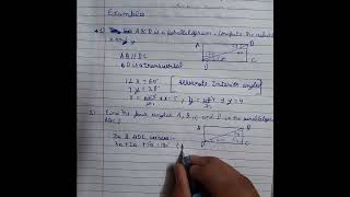 Examples of Properties of Parallelogram Part  1 [upl. by Agretha]