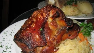 Massive German Pork Shank [upl. by Eisserc]