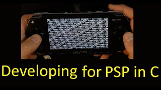 Live Coding Developing HelloWorld for PSP in C [upl. by Joanie490]