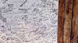 Coopersville Old West Town in Oscoda county shows hundreds of signatures of recent visitors Amazing [upl. by Allrud]