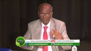 ISIRKA SOOMAALIDA  PROF Maxamed Cabdi Gaandi 22 08 2014 [upl. by Hajan]