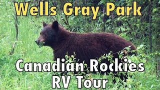 Canadian Rockies RV Tour Bears and Waterfalls at Wells Gray Provincial Park [upl. by Calabrese]