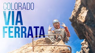 Mount Evans Via Ferrata  Idaho Springs Colorado [upl. by Hendrix]