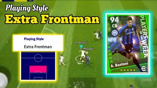 POTW New Playing Style  EXTRA FRONTMAN  Bastoni review  Efootball 2023 😳 [upl. by Unni]