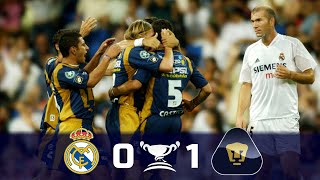 ¡El Día que Pumas le gano al Real Madrid en el Bernabéu  Resumen [upl. by Ripleigh926]