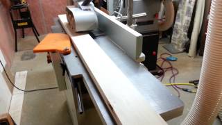 power feeder on jointer [upl. by Gelya565]