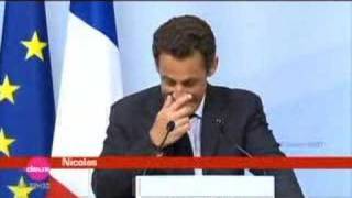 Sarkozy Drunk  Sarko ivre [upl. by Klimesh]