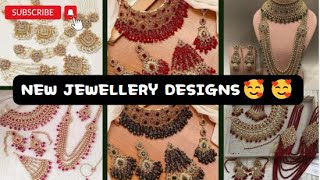 Elegant amp Beautiful Bridal Jewelry Sets CollectionDesigner Jewelry ShopNeck Jewellery With Earring [upl. by Genie]