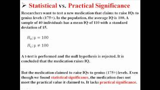 Statistical vs Practical Significance [upl. by Currie]