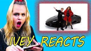 Ivey Reacts Ooh Ooh MattyBraps ft Gracie Haschak [upl. by Gregoire684]