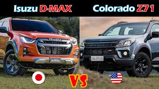 Isuzu DMAX vs Chevrolet Colorado Z71 2022 La Mejor Pick Up 4X4 Es  Vary Topics [upl. by Milburt]