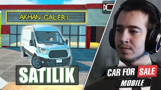 TÜRK ARABA GALERİCİLİK OYUNU MOBİLEa ÇIKTI   Car For Sale Mobile [upl. by Kerwinn]