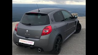 Clio 3 RS Ligne Inox GT Performance Exhaust Catback Sound Son Ange et démon 197 203 echappement [upl. by Oleg]