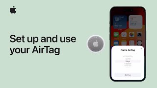 How to set up and use your AirTag  Apple Support [upl. by Quirk]