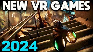 10 NEW Upcoming VR Games in 2024 [upl. by Koloski980]